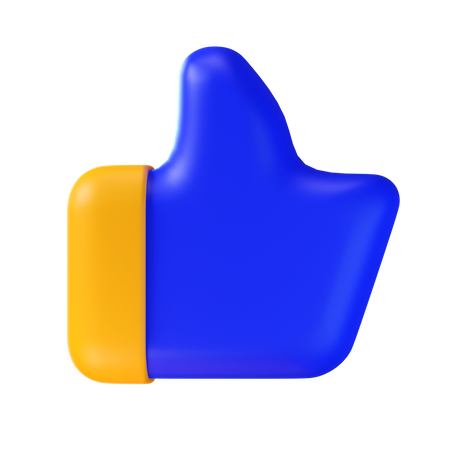 Thumbs Up  3D Icon