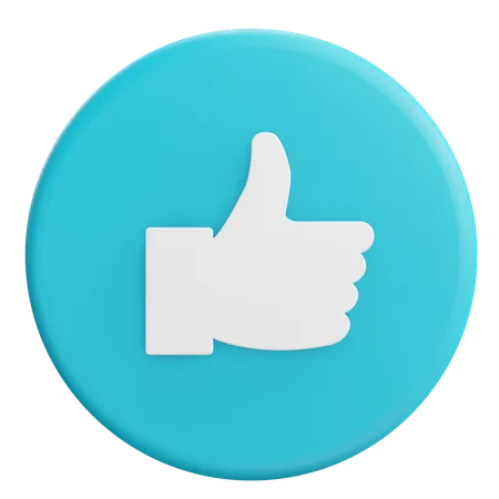 Thumbs Up  3D Icon