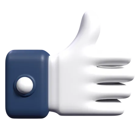 Thumbs Up  3D Icon