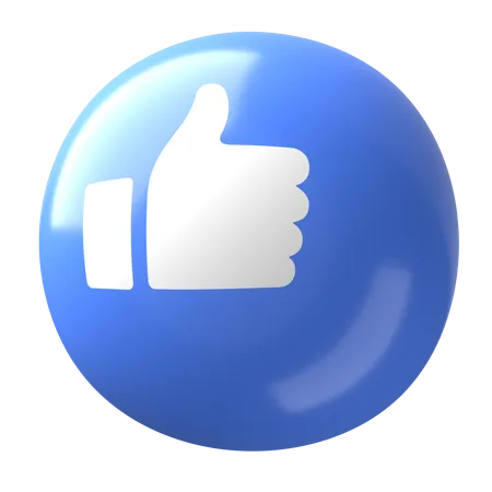 Thumbs Up  3D Icon