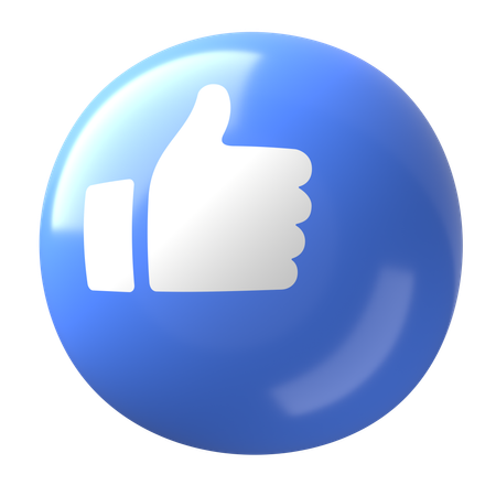 Thumbs Up  3D Icon