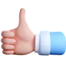 Thumbs Up Hand Gesture