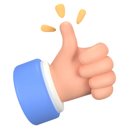 Finger Sign About Appreciation 3D Icon