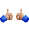 Thumbs Up hand gesture