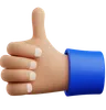 Thumbs Up hand gesture