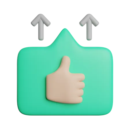 Increase Insight Action 3D Icon