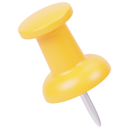 Thumbtack  3D Icon