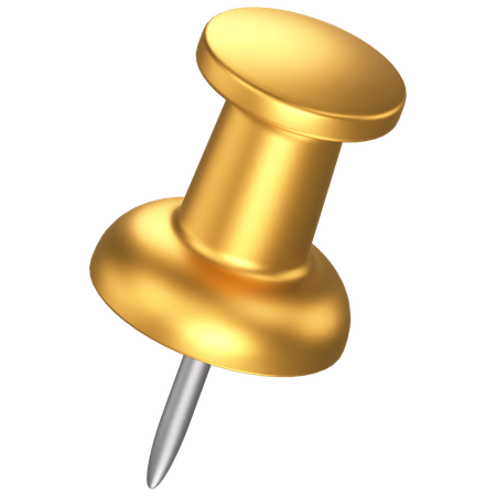 Thumbtack  3D Icon