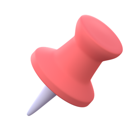 Thumbtack  3D Icon