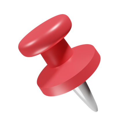 Thumbtack  3D Icon