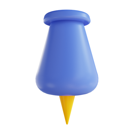 Thumbtack  3D Icon