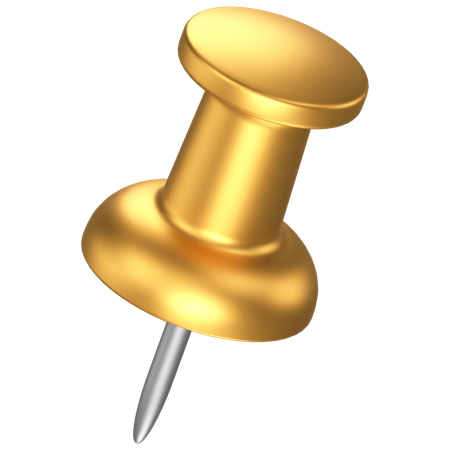 Thumbtack  3D Icon