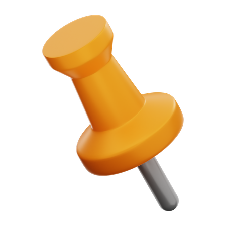 Thumbtack  3D Icon