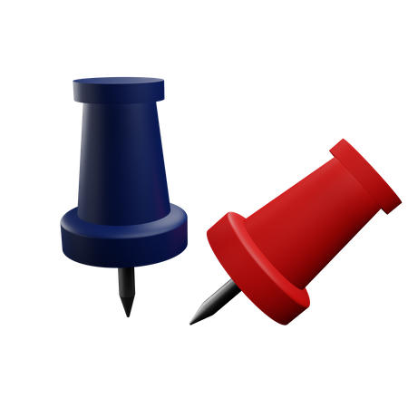 Thumbtack  3D Icon