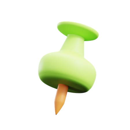 Thumbtack  3D Icon