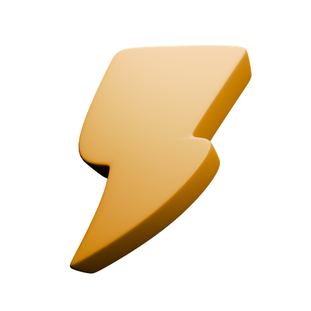 Thunder  3D Icon