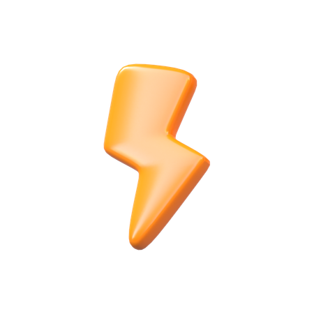 Thunder  3D Icon
