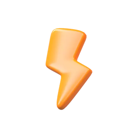 Thunder  3D Icon
