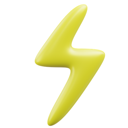 Thunder  3D Icon