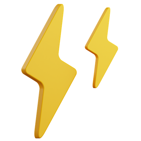 Thunder  3D Icon