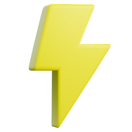 Thunder  3D Icon