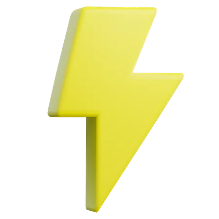 Thunder  3D Icon
