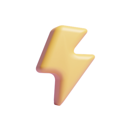 Thunder  3D Icon