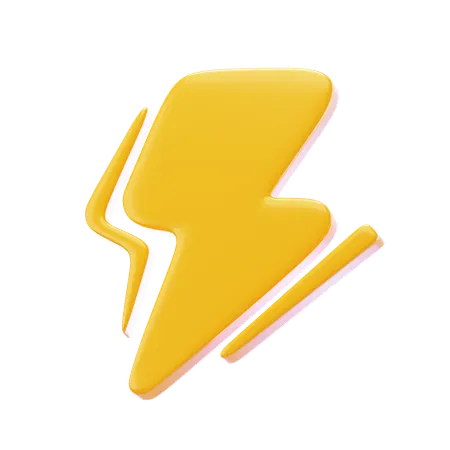 Thunder  3D Icon