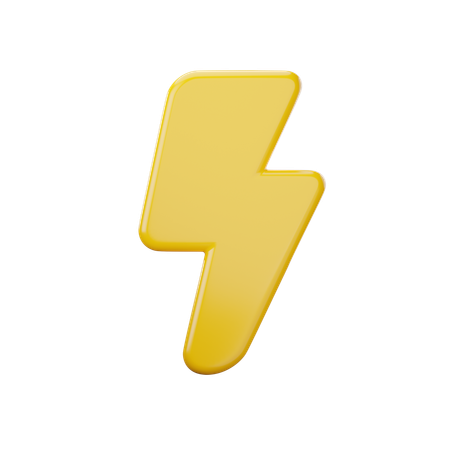 Thunder  3D Icon