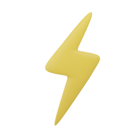 Thunder  3D Icon