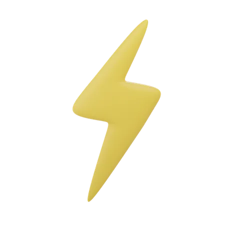 Thunder  3D Icon