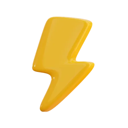 Thunder  3D Icon