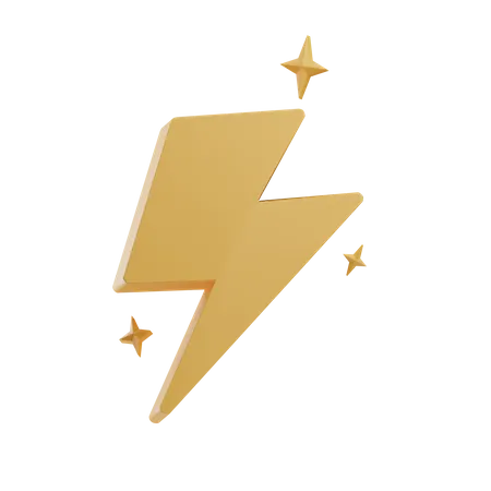 Thunder  3D Icon