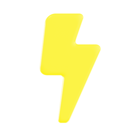 Thunder  3D Icon