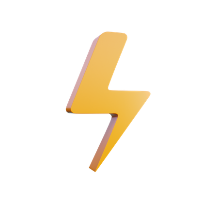 Thunder  3D Icon