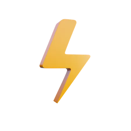 Thunder  3D Icon