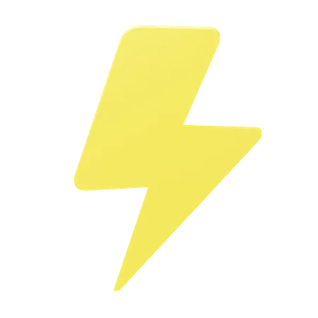 Thunder  3D Icon