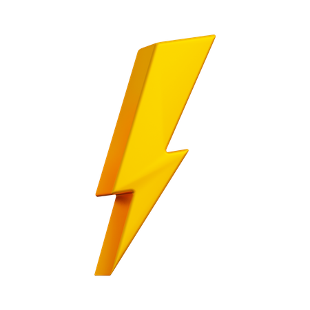 Thunder  3D Icon