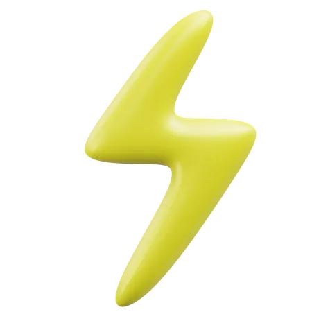Thunder  3D Icon
