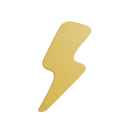 Thunder Bolt  3D Icon