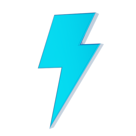 Thunder bolt  3D Icon