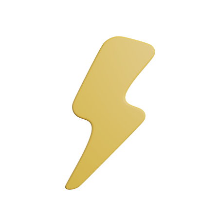 Thunder Bolt  3D Icon