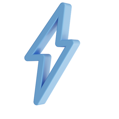 Thunder Bolt  3D Icon