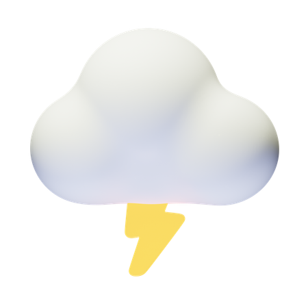 Thunder Day  3D Icon