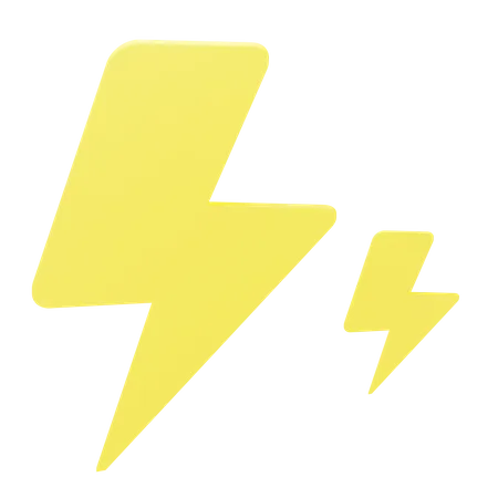 Thunder Lightning  3D Icon