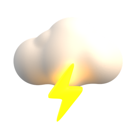 Thunderstorm  3D Icon