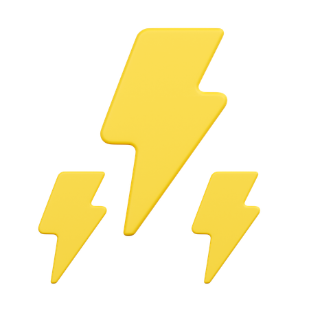 Thunderstorm  3D Icon