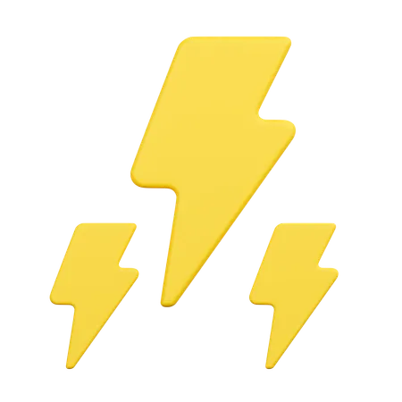 Thunderstorm  3D Icon