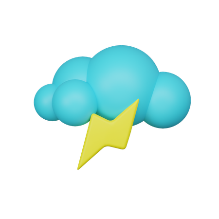 Thunderstorm  3D Icon