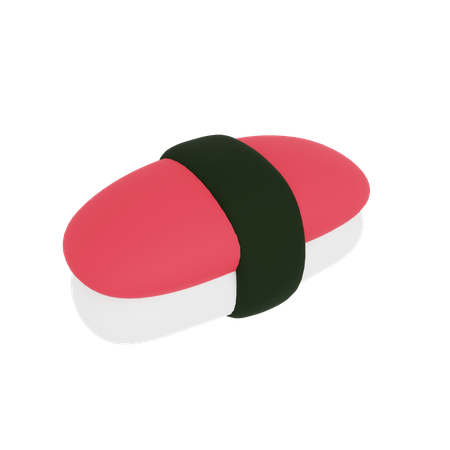 Tunfisch Sushi  3D Icon